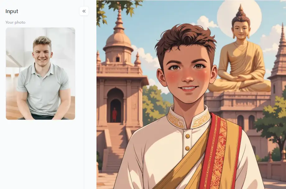 filter from a1.art which is called boy avatar
