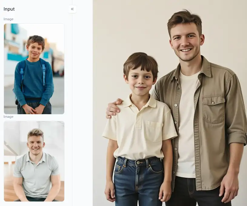 filter from a1.art which is called father's day with child