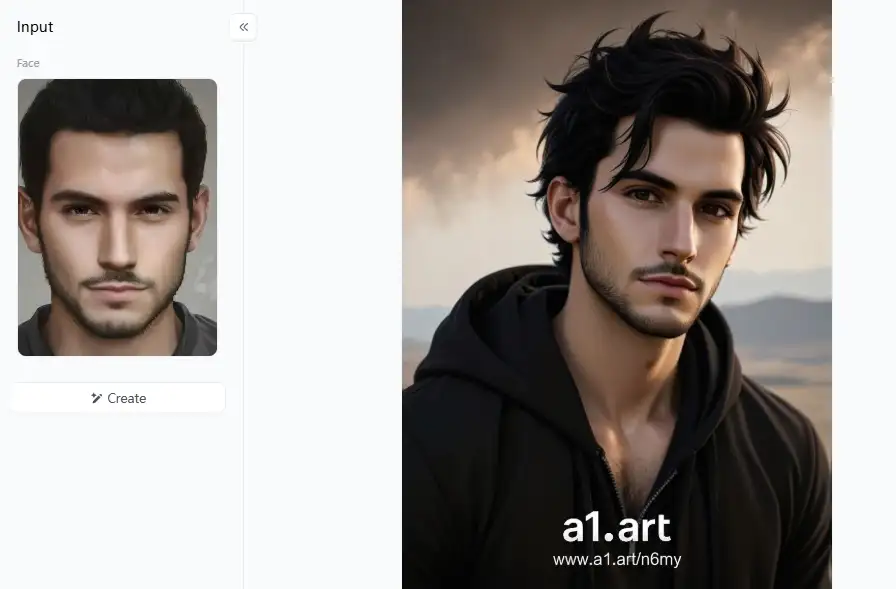 app from a1.art which is called handsome and stylish men