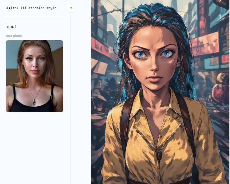 app from a1.art which is called digital illustration style