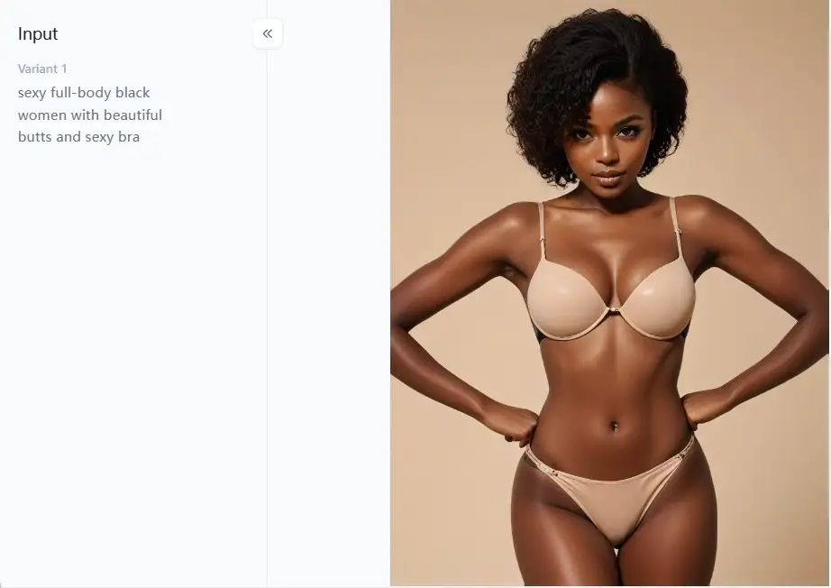 app from a1.art which is called black model generator