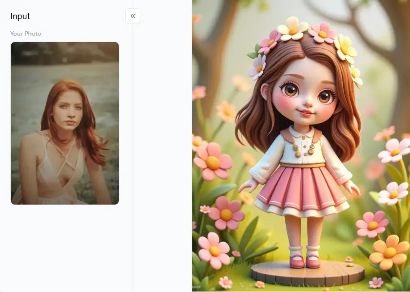 filter from a1.art which is called pretty girl doll