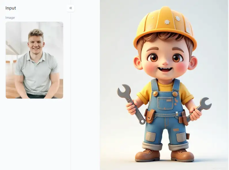 filter from a1.art which is called 3d labor worker
