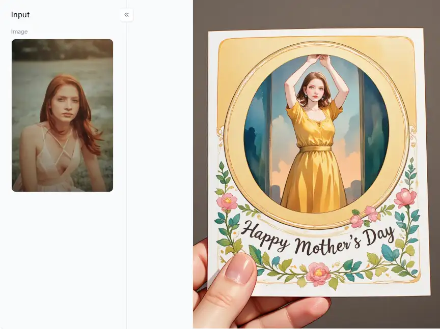 filter from a1.art which is called watercolor mothers day card