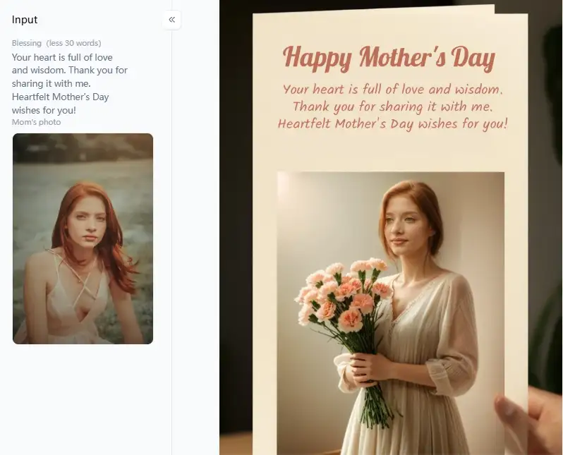 filter from a1.art which is called mother s day card