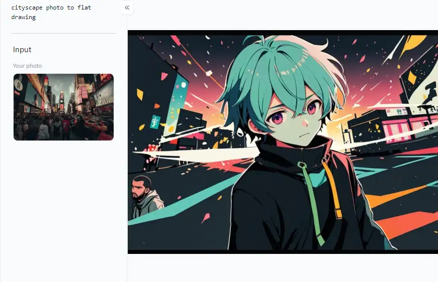 app from a1.art which is called photo to flat drawing