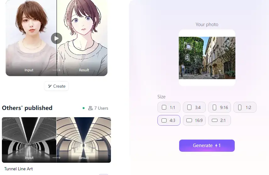upload-any-image-for-style-transfer-or-resize-with-our-multicolor-line-art-app