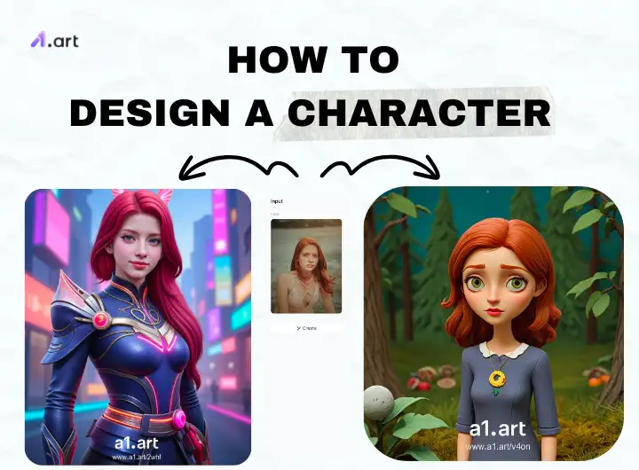 how to design a character with a1art how to design a character