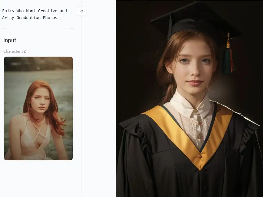 app from a1.art which is called graduation season photo
