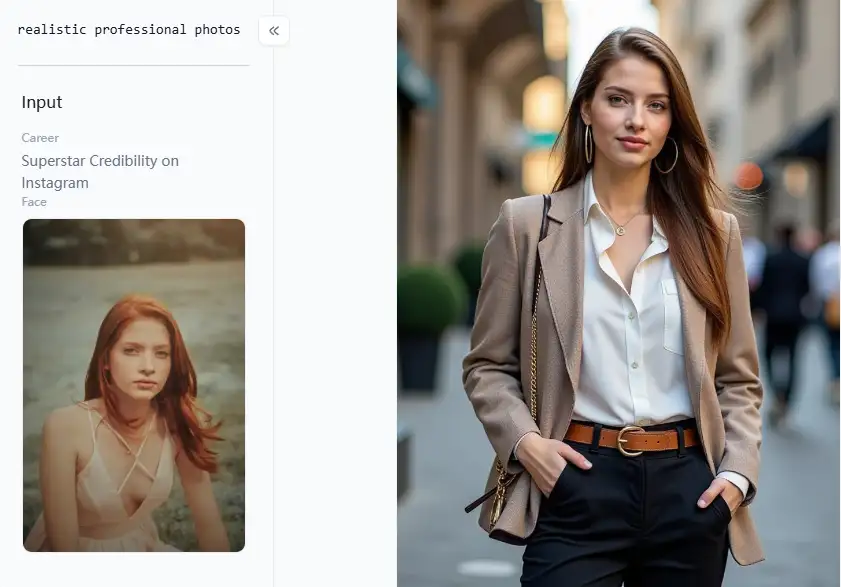 app from a1.art which is called realistic professional photos