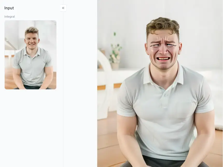 app from a1.art which is called let him cry crying face