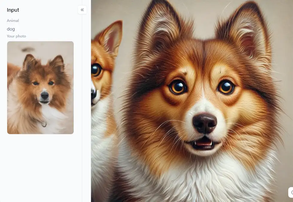 filter from a1.art which is called shocked animal