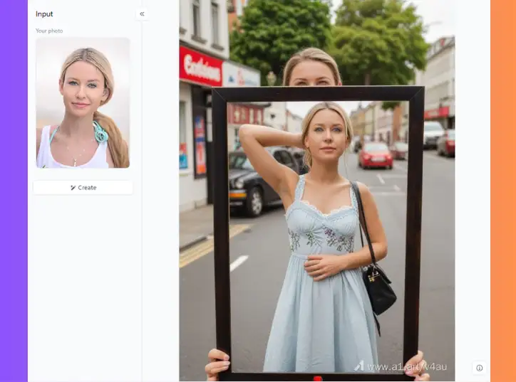 app from a1.art which is called vintage street photography
