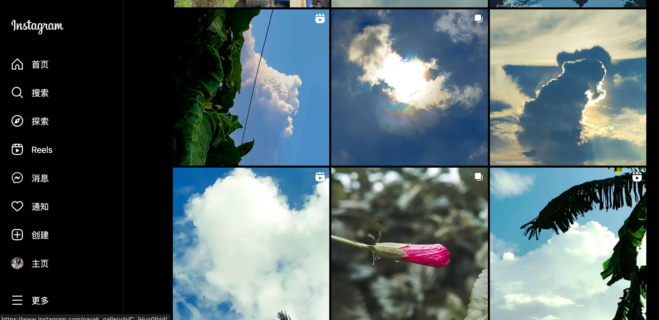 Nature Photography in Instagram