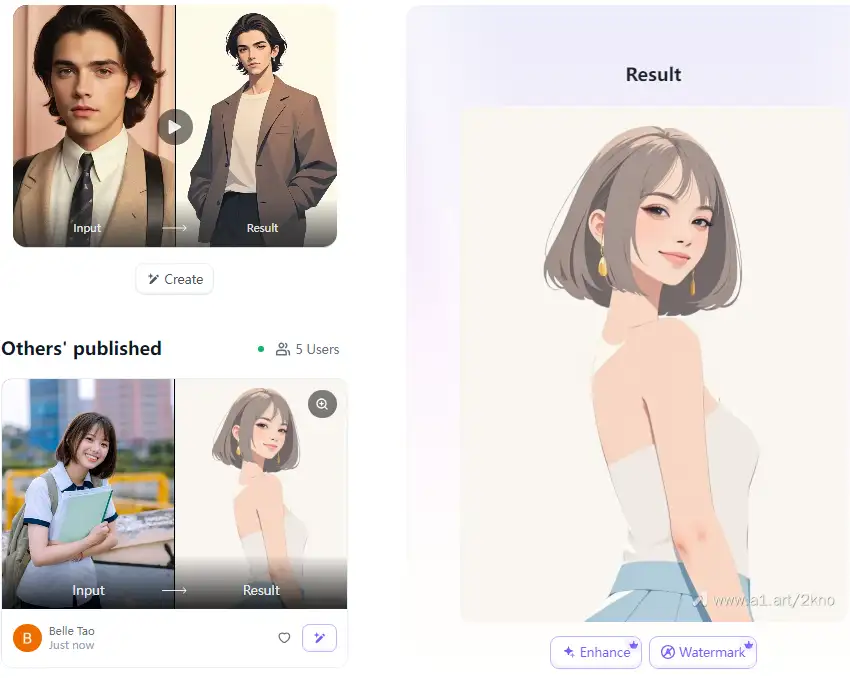 app from a1.art which is called fashion illustration characters