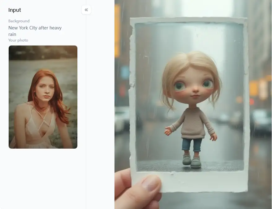 filter from a1.art which is called 3d polaroid