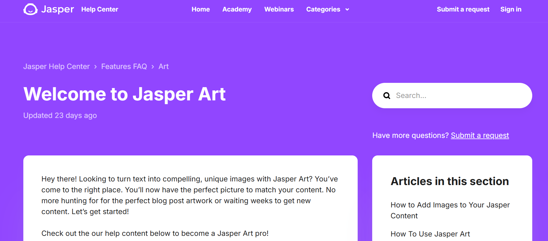 jasper aiのウェブサイト