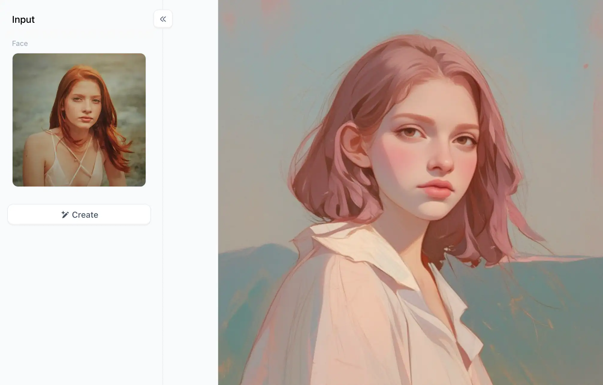app from a1.art which is called cute baby face