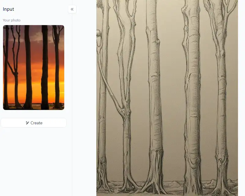 app from a1.art which is called line art