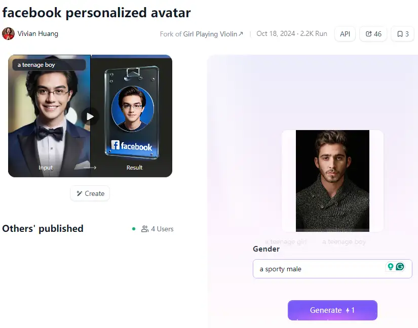 Upload a photo/image and offer prompts