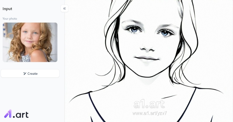 app from a1.art which is called line drawing