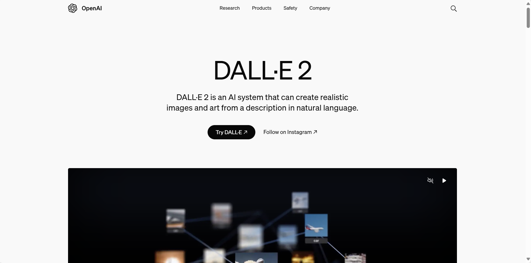 DALL·E 2's screenshot with clear affect