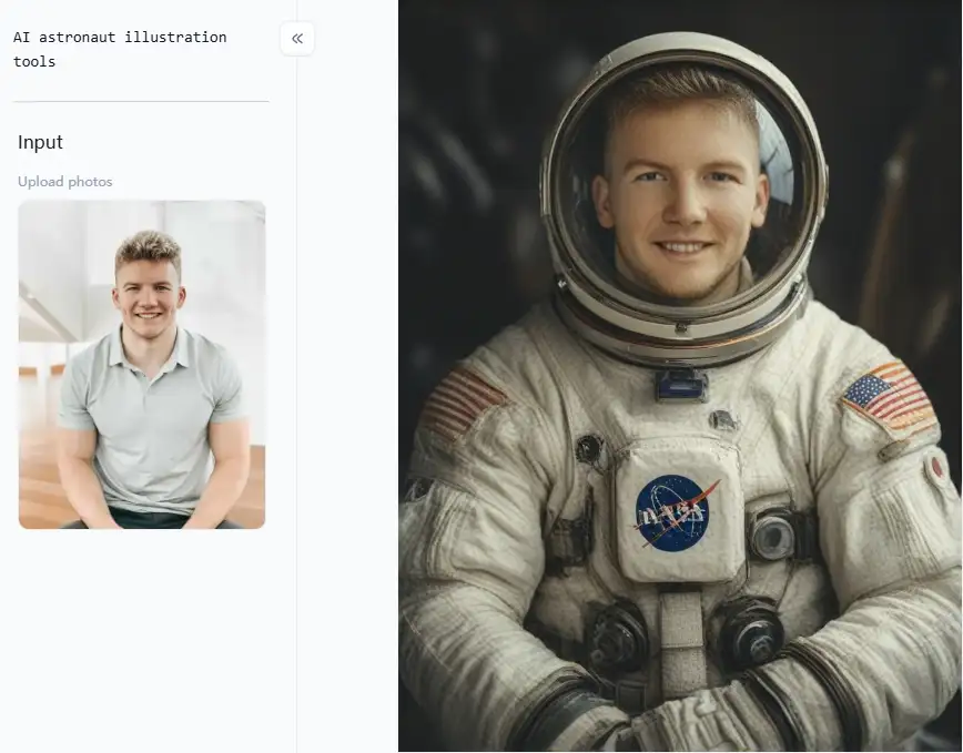 app from a1.art which is called astronaut