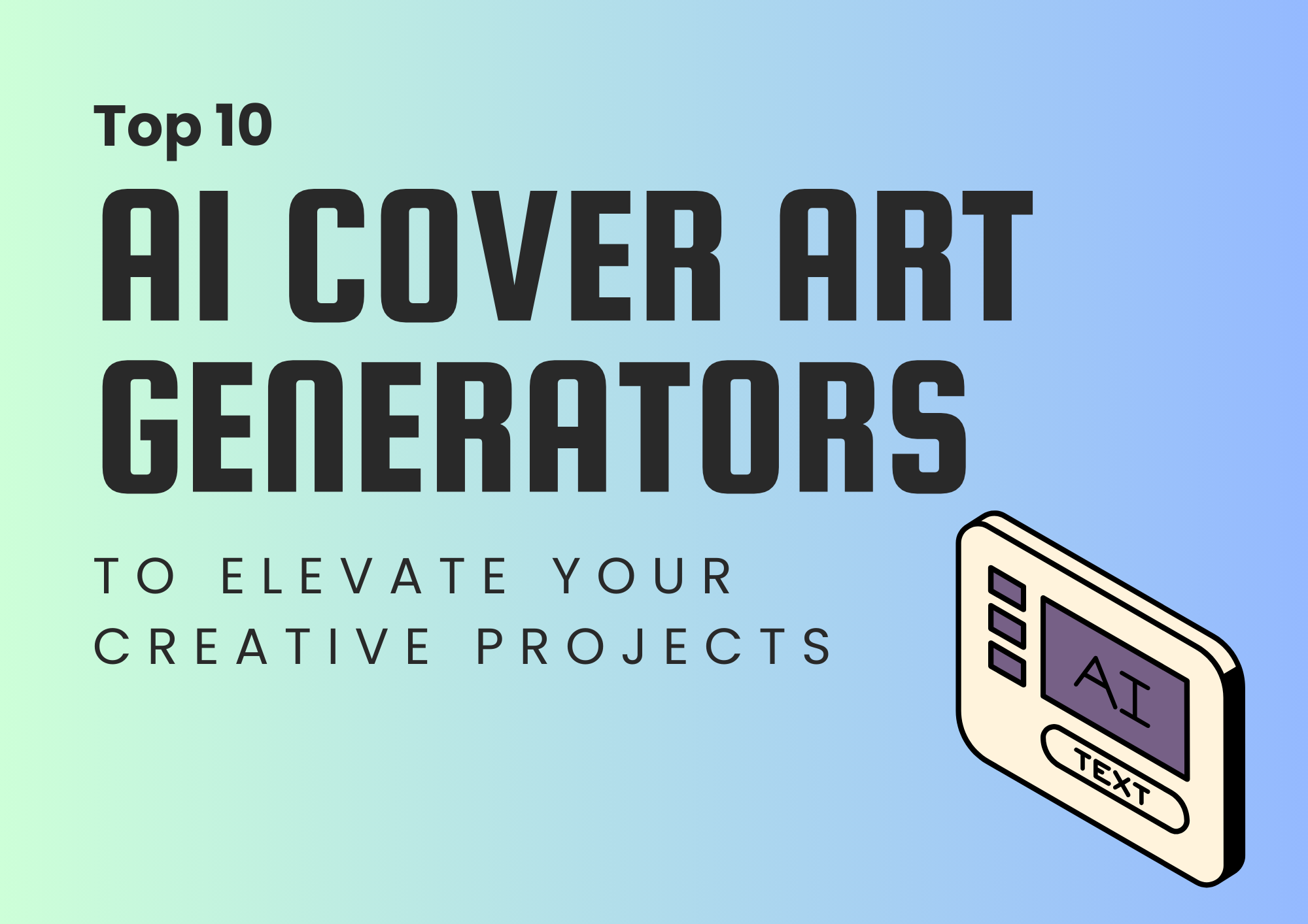 ai cover art generator free