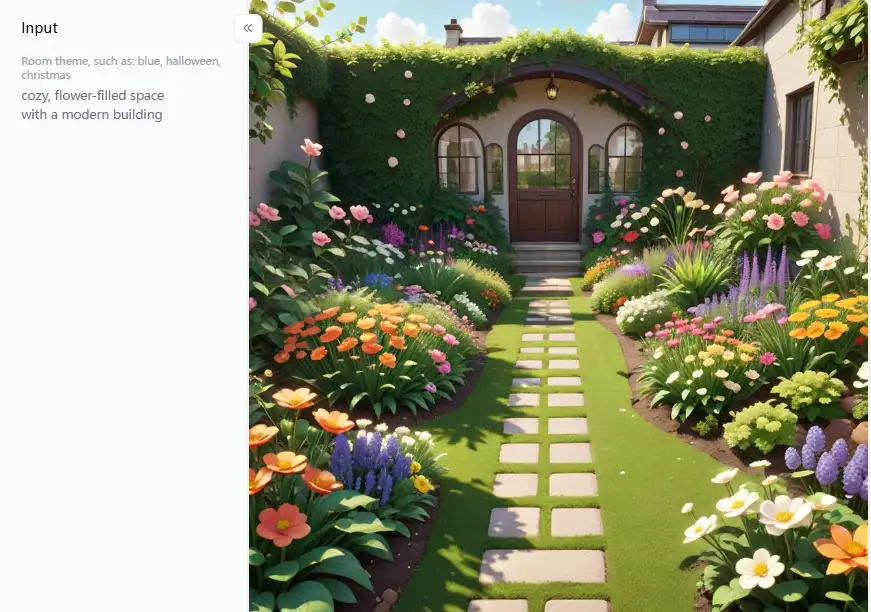 filter from a1.art which is called dream 3d garden filter from a1.art which is called dream 3d garden