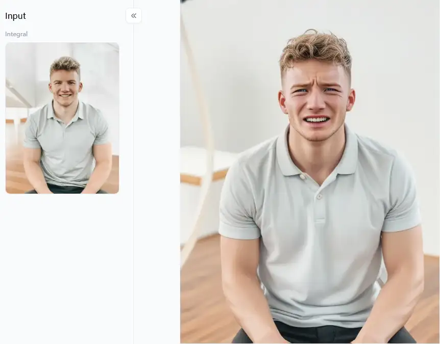 filter from a1.art which is called crying face