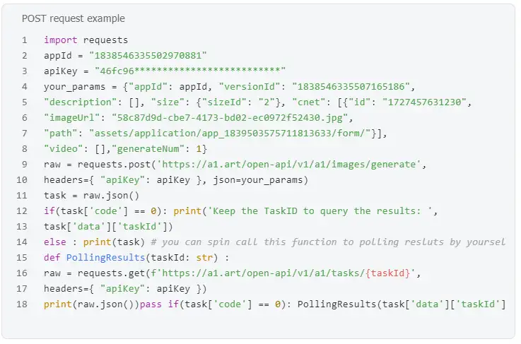 a1art-api-access-post-request-example