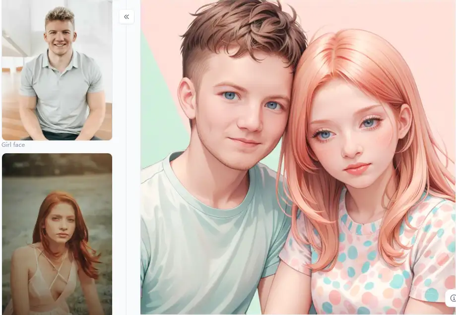 filter from a1.art which is called comic group photo filter from a1.art which is called comic group photo