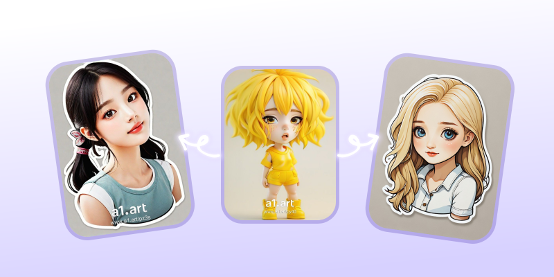 Convert Photo Into Cute Stickers and Badges