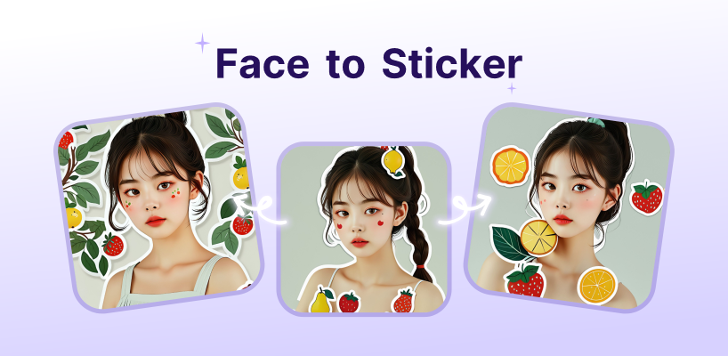 AI Sticker Generator face to sticker