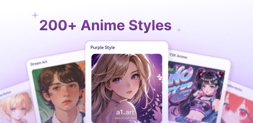 200+ Anime Styles and Templates Available