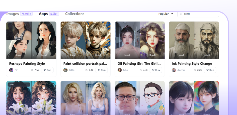 Over 5.3K+ Online AI Painter Generators